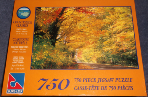 Sure-Lox, Countryside Classics series, Autumn Country Road, 750