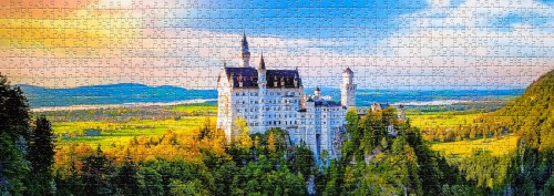 Neuschwanstein Castle # Замок Нойшвайнштайн, 1000 (Trefl 29028).jpg