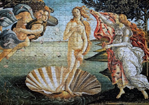 Birth of Venus # Рождение Венеры, 500 (Trefl 37214).jpg