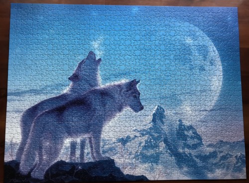 Ravensburger. Howl at the Moon. Вой на Луну. 1500. Арт. 16208.JPG