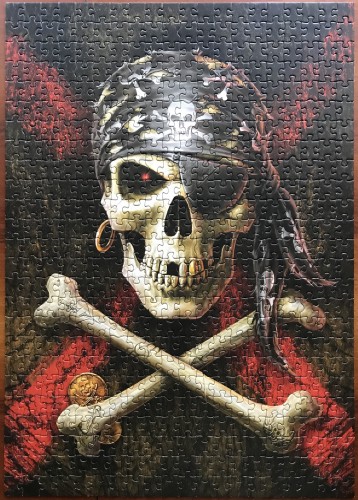 Educa. Pirate Skull. Пиратский череп. 500. Арт. 17964.jpg