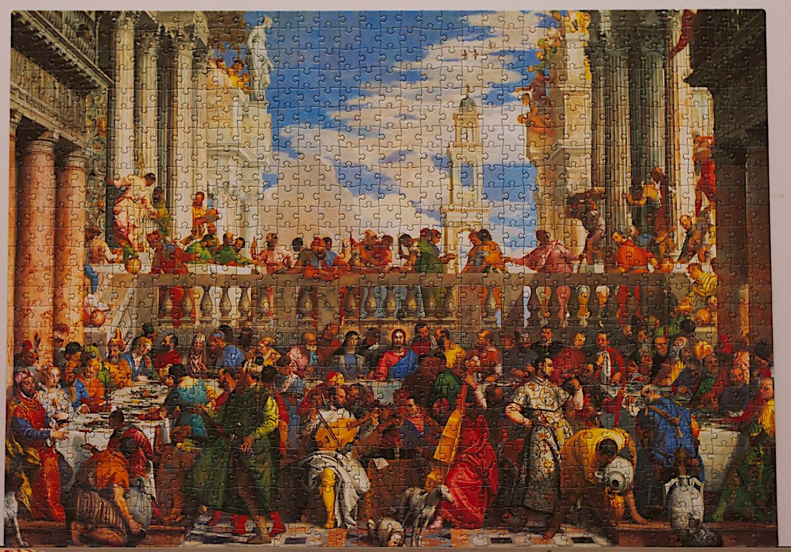 Paolo Veronese, Wedding at Cana, Museum collection, Louvre, 1000