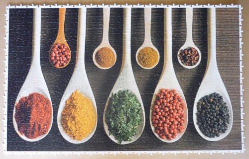 Colorful Spices in wooden Spoons, Разноцветные специи в деревянных ложках, 1000.JPG