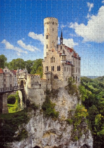 Lichtenstein Castle, Germany, 500