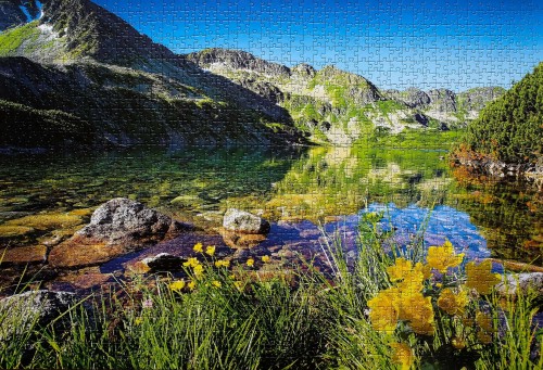 Wielki Straw Lake, the Tatras # Большое озеро в Татрах, 1500(Trefl 26089).jpg