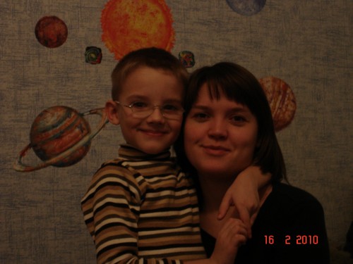 это с сыном)))