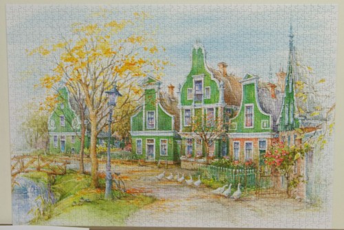 Castorland, Copy of &quot;Zaanse Schans, Holland&quot;, 1500