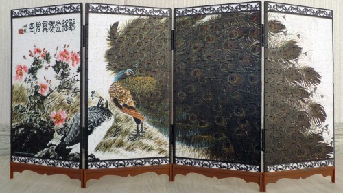 Glittering Peacock And Spring, 462-2.jpg