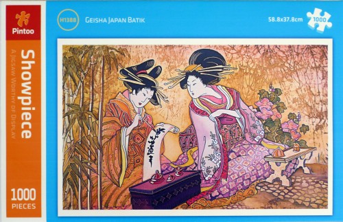 Geisha Japan Batic - Гейши. Япония. Батик, 1000 - коробка.jpg