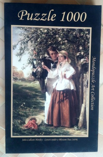 Mondo Puzzle. Lovers under a blossom tree. Коробка.jpg