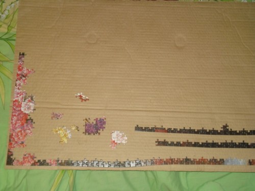 спустя 1 ч 50 мин сортировки образовался небольшой кусочек