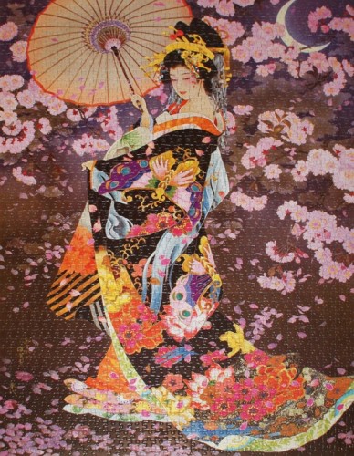 Цветущая Сакура (Yozakura) (1500, Educa)_mini.JPG