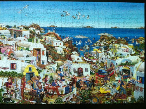 Trefl, 1000, Life on the island.JPG