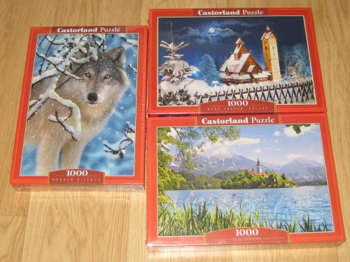 1000ки Castorland новые