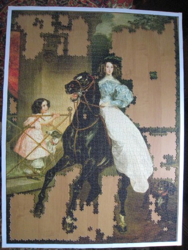 Всадница, Step puzzle, 3000, две трети.jpg