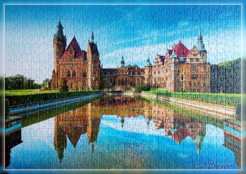 157. Castle In Moszna, Poland, 560 шт_1.jpg
