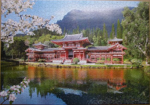 Replica of the Old Byodoin Temple, Точная копия Старого Храма Byodoin,1000 (С-101726).jpg