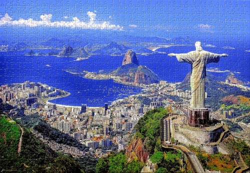 Rio De Janeiro, Brazil # Рио-Де-Жанейро, Бразилия, 1000 (Castorland С-102846).jpg