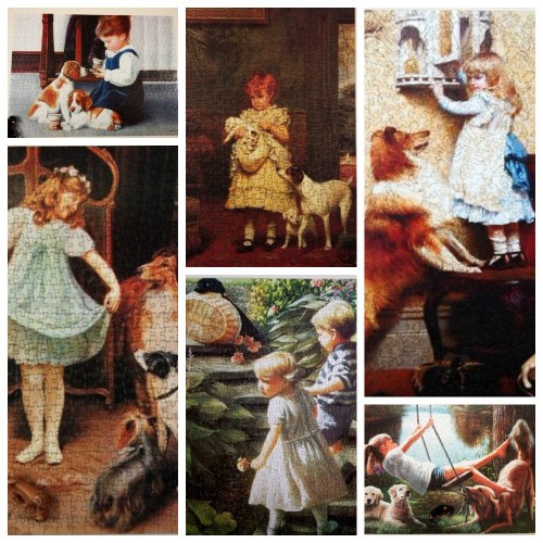 43 -Lara. Пазлоколлекция  Дети и собаки - неразлучные друзья.jpg