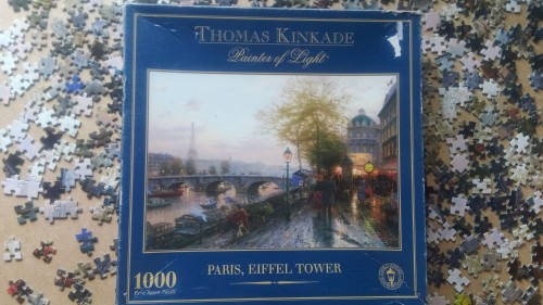 Томас Кинкейд. Париж, Эйфелева башня.