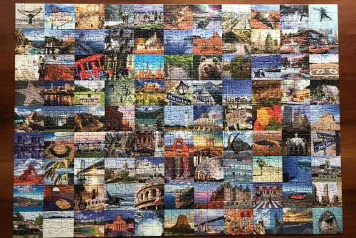 Ravensburger. 99 Beautiful Places USA-Canada. 99 красивых мест США-Канады. 1000. Арт. 19709 5.JPG