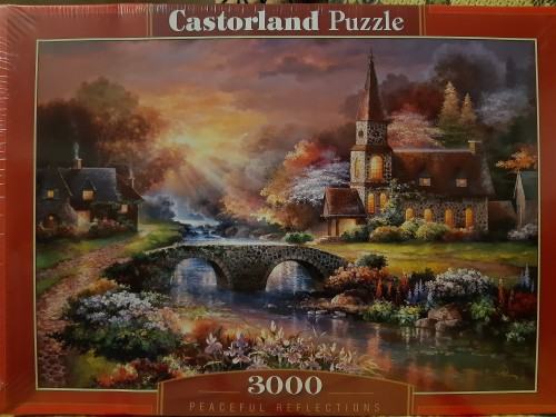 1. Castorland 3000 деталей &quot;Мост через реку&quot;