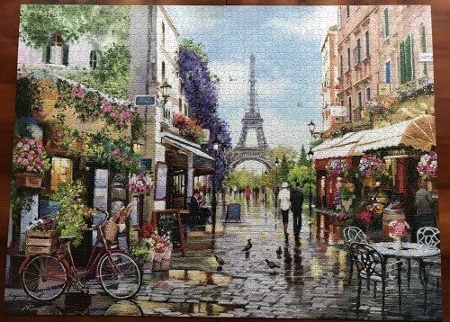 Castorland. Flowering Paris. Цветущий Париж. 3000. Арт. С-300525.JPG