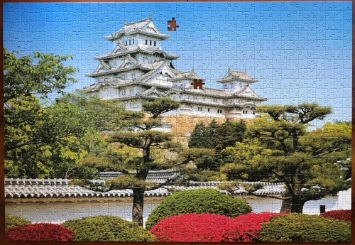 Castorland. Himeji Castle, Japan. Замок Химэдзи, Япония. 1000. Арт. C-100460.JPG