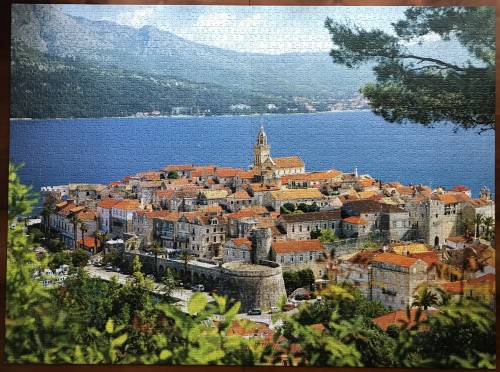 Castorland. Korcula, Croatia. Корчула, Хорватия. 3000. Арт. C-300266.jpg