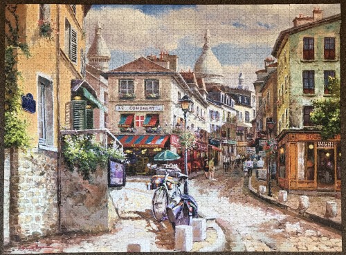 Castorland. Mont Marc (Montmartre) Sacre Coeur. Монмартр, Сакре-Кёр. 3000. Арт. C-300518.jpg