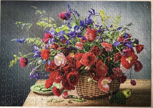 Castorland. Bouquet with Poppies. Букет с маками. 500. Арт. B-53506.jpg
