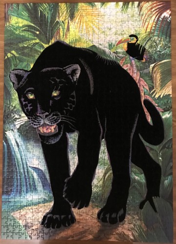Ravensburger. Black Panther. Черная пантера. 1000. Арт. 16031 0.jpg