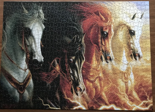 Anatolian+Perre. The Four Horses of the Apocalypse. Четыре коня апокалипсиса. 1000. Арт. 3116.jpg