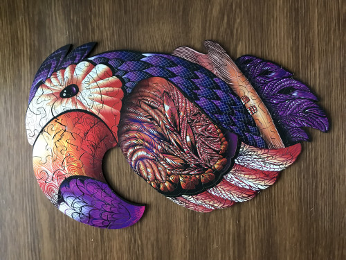 Chapa Puzzle. Rainbow Toucan. Радужный тукан. 95.jpg