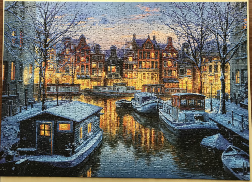 Cherry Pazzi. Amsterdam at Night. Амстердам ночью. 1000. Арт. 30264.jpg