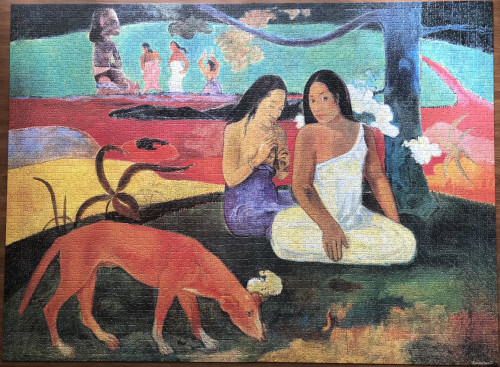 Castorland. Copy of “Arearea”, Paul Gauguin. “Времяпрепровождение”, Пол Гоген. 3000. Арт. C-300044.jpg