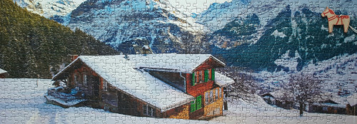 Сборка 05.02.2026<br />Alpine chalet / Ravensburger / 500 (504)