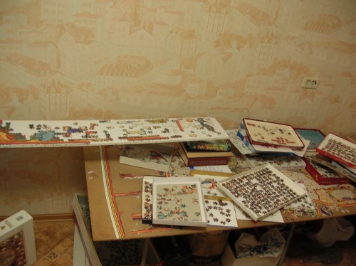 Нашли решение! Теперь у нас есть досточка с верхним краем картины!