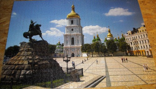 Софиевская площадь, Киев, Украина,1000- собранный пазл.jpg