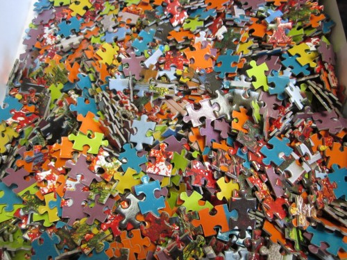 вот такие детали приятно собирать, чистые, гладкие, яркие...