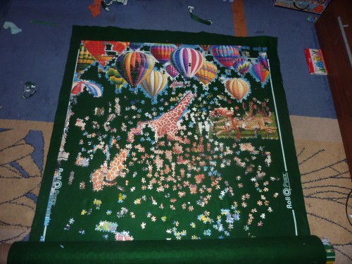 есть уже 2 жирафа и гепард..рыбки закатаны внизу