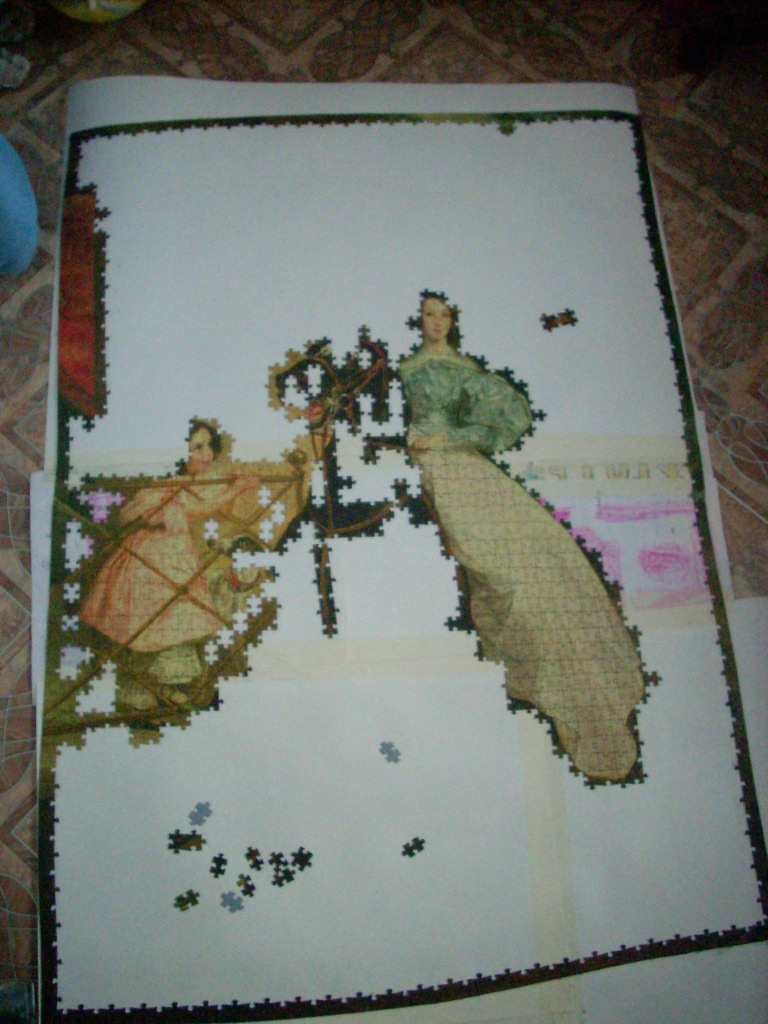 Вот что я успела сделать позавчера) Вчера добавилось немного колонны, сегодня всё по мелочам. Когда результаты будут значительнее, выложу ещё :)