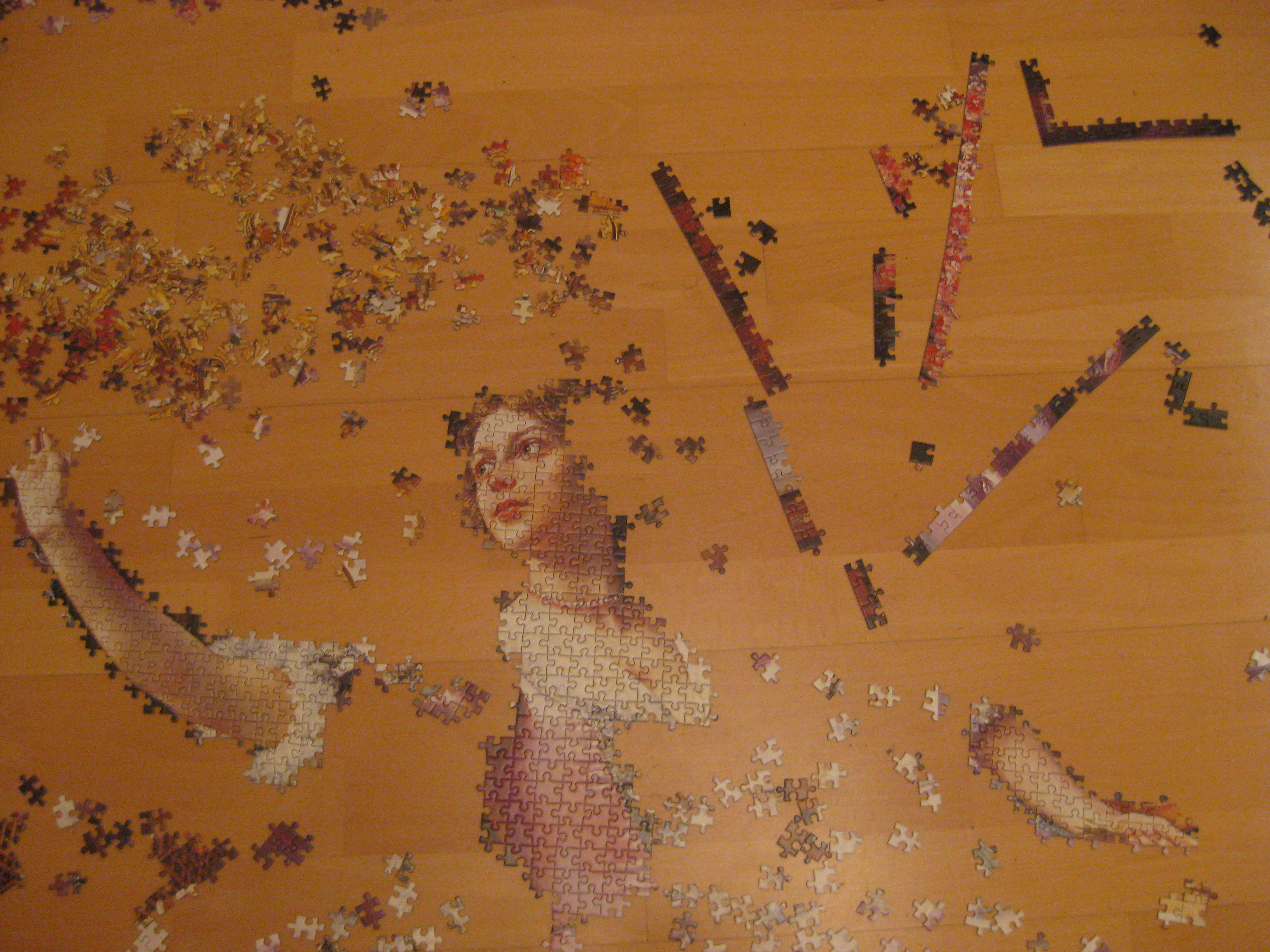 хаос кусочков...