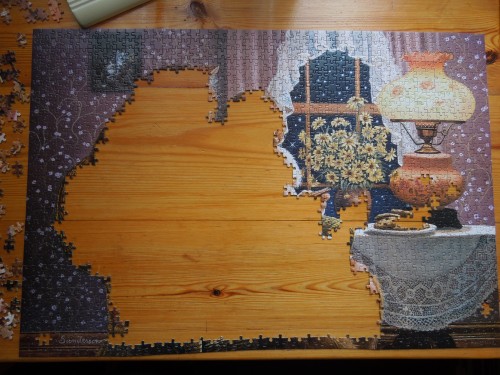 Обои собрались на удивление легко и быстро!