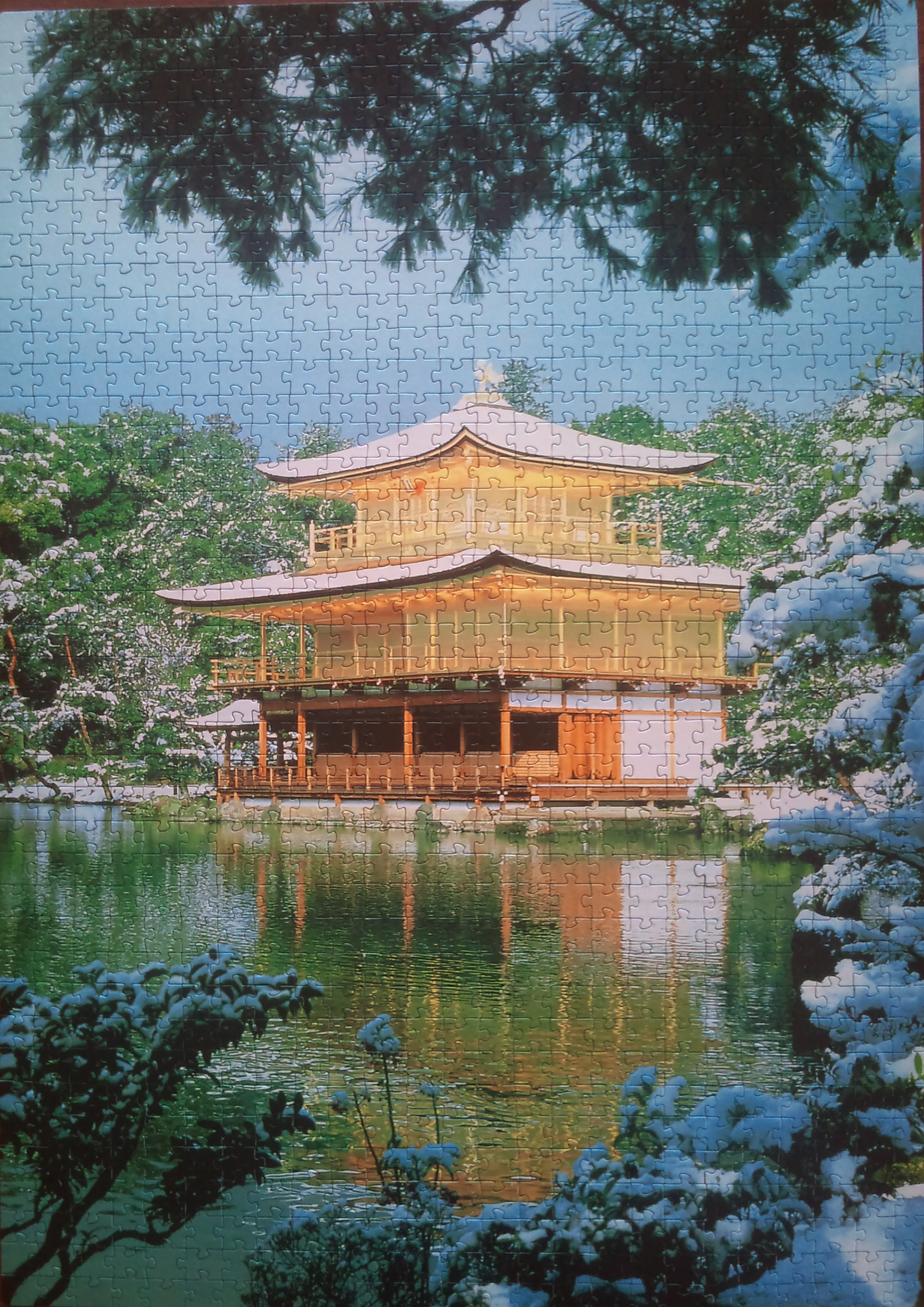 Зимняя пагода, 1000