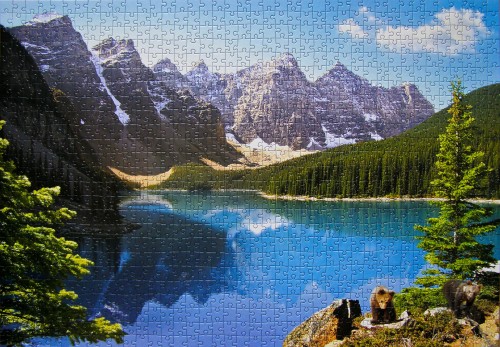 Moraine Lake, Banff National Park, Canada # Озеро Морэйн, Национальный парк Банф в Канаде 1000(С-101733).jpg
