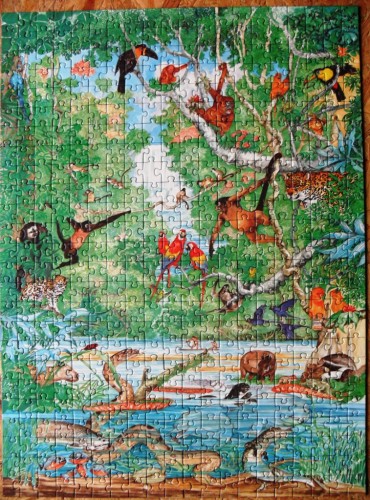 500.Ravensburger-Тропический лес(собранный пазл ).jpg