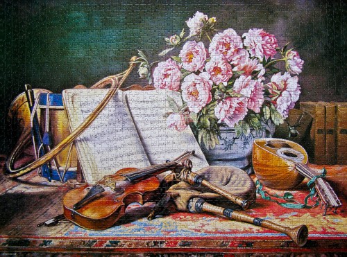 A Musical Still Life # Музыкальный Натюрморт,2000 (С-200160).jpg