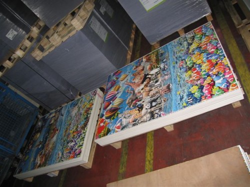 пазлы5.jpg (71.07 КБ) 31521 просмотр .<br />Это фото специально для Доктора.<br /> Так выглядят два из нескольких элементов, из которых состоит самый большой пазл в мире. 24.000 штук Life (Жизнь)