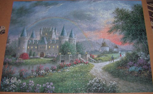 Inerary Castle by Dennis Lewan 750 RoseArt The Puzzle Collection.JPG
